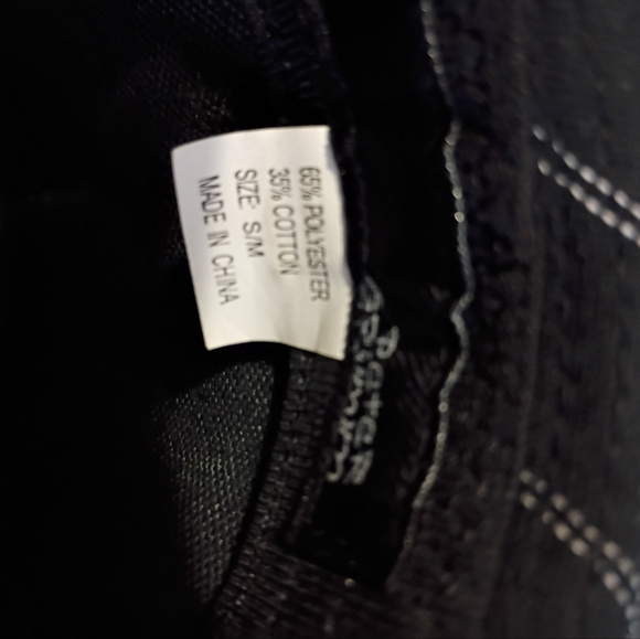 MTV Peter Grimm Made Men Black/White Pinstripe Fedora Hat. - Picture 4 of 4